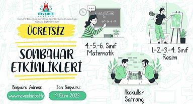 Gönüllü Eğitim Merkezi'nde kurslar başlıyor