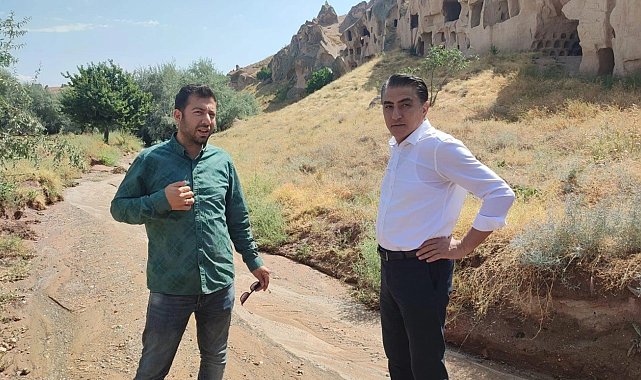 Gülşehir'de sel ve taşkınlara karşı çalışma başlatıldı