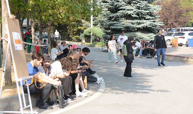 Güzel sanatlar fakültesi yetenek sınavı heyecanı başladı