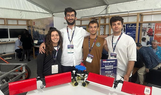 Hacettepe Üniversitesi öğrencilerinden taşınabilir baz istasyonu