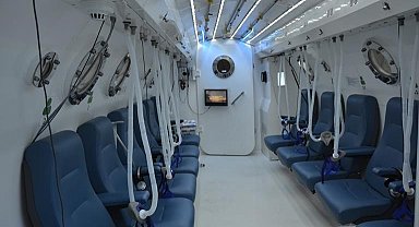 Hiperbarik Oksijen Tedavi Ünitesi 4 bin 377 hastaya şifa oldu