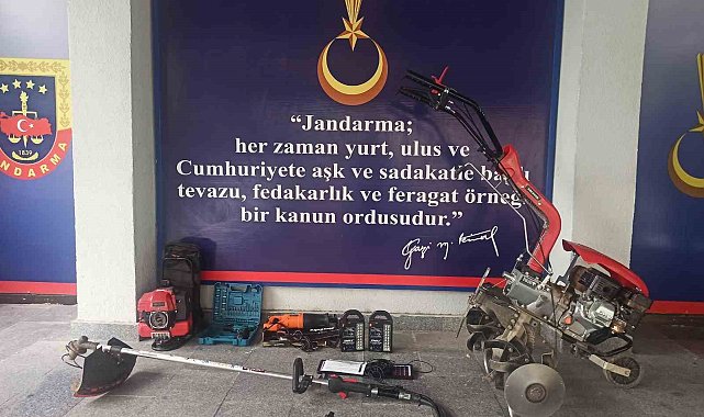 Hırsızlık yaptığı bağ evini kundaklayan şahıs tutuklandı