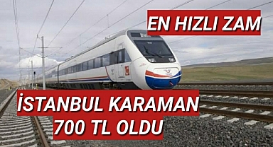 Hızlı Trene Hızlı Zam