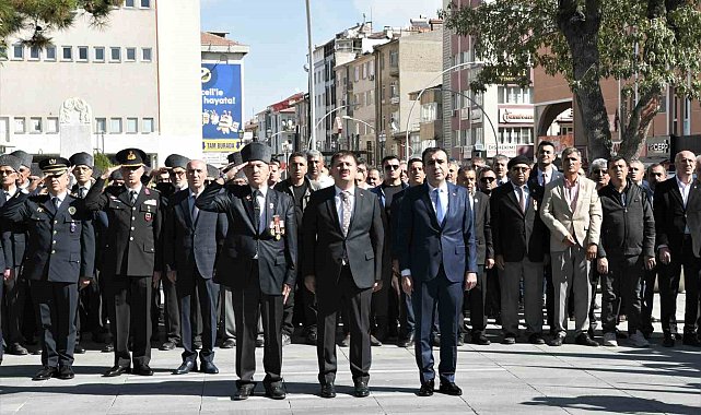 Karaman'da 19 Eylül Gaziler Günü kutlandı
