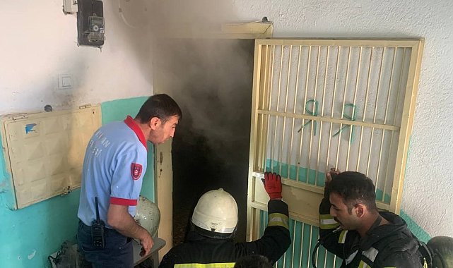Karaman'da ev yangını