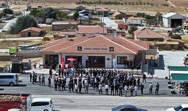 Karatay'da Ağsaklı Sosyal Tesisi hizmete açıldı