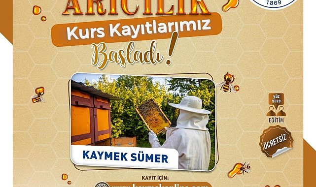 KAYMEK'in Arıcılık Kursu Kayıtları Başladı