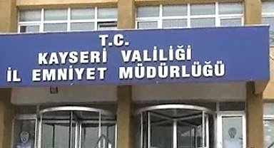 Kayseri Emniyet Müdürlüğünde acı olay