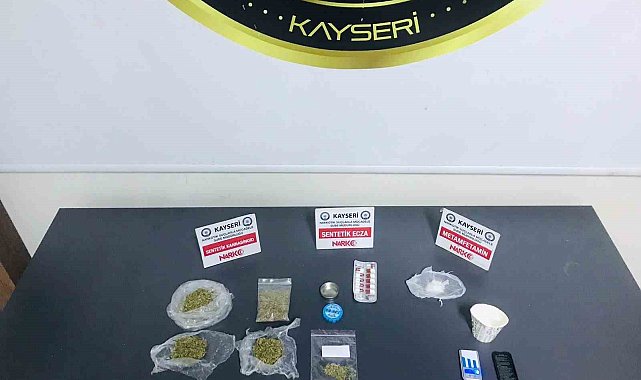 Kayseri'de uyuşturucu operasyonu: 9 gözaltı
