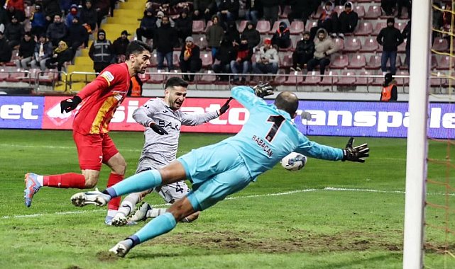 Kayserispor ile Başakşehir 29. randevuda