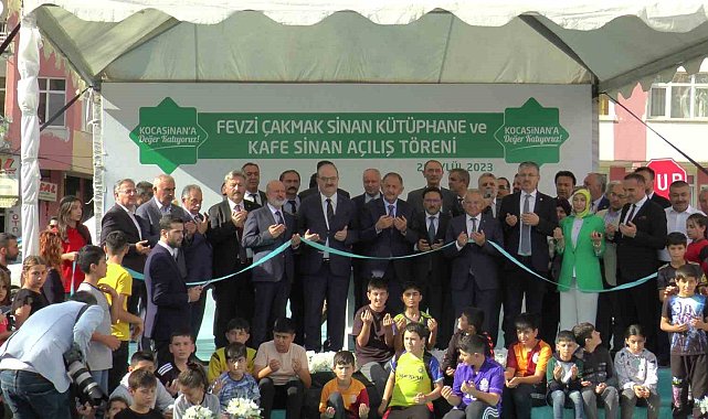 Kocasinan'dan gençlere bir kütüphane daha
