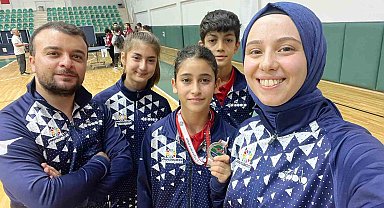Kocasinan'ın sporcusu Kahraman, Türkiye ikincisi oldu