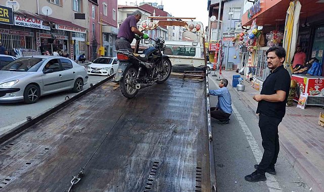 Konya'da başka ilçeden çalınan motosiklet Seydişehir'de bulundu