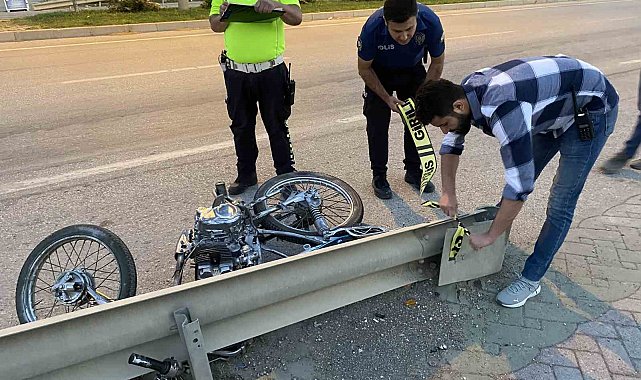 Konya'da motosiklet ile otomobil çarpıştı: 1 ölü