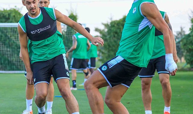 Konyaspor, Çaykur Rizespor maçı hazırlıklarını sürdürüyor
