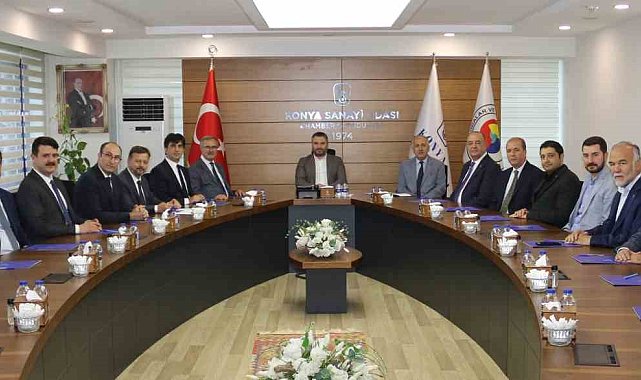 KSO Başkanı Büyükeğen, sanayicilerin taleplerini Bakan Yardımcısı İnan'a iletti