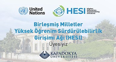 KÜN, Birleşmiş Milletler Yükseköğrenim Sürdürülebilirlik Girişimi ağına katıldı