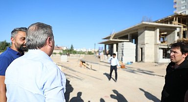 Melikgazi Belediyesi, Adem Tanç Camii'nin yapımına devam ediyor