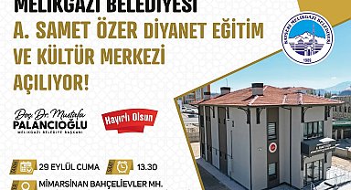 Melikgazi Belediyesi yeni bir projeyi daha hayata geçiriyor