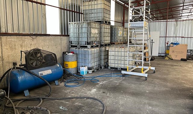 Mersin'de 21 bin litre kaçak akaryakıt ele geçirildi