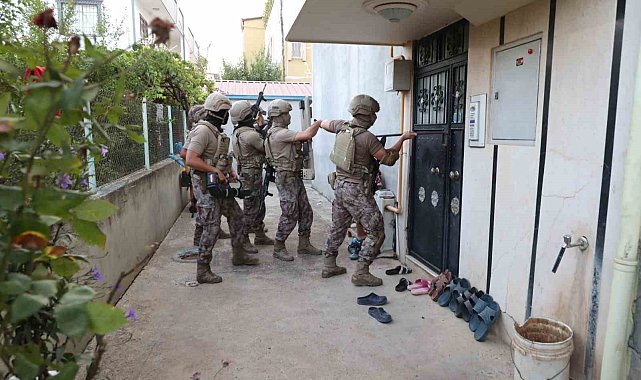 Mersin'de tefeci operasyonu: 14 gözaltı