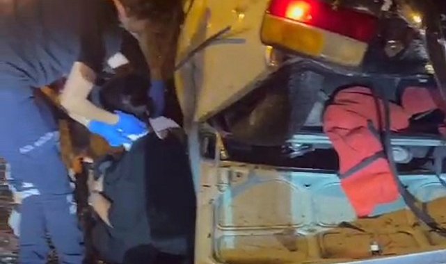 Mersin'de trafik kazası: 2 yaralı