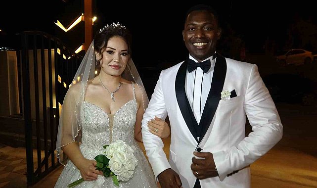 Mersin'e Tanzanyalı damat