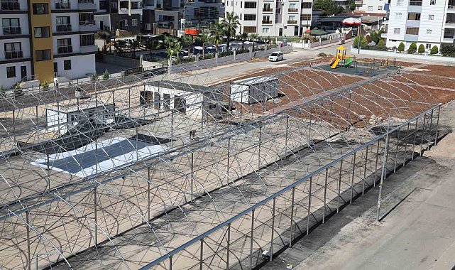 Mezitli'ye yeni bir semt pazarı daha açılıyor