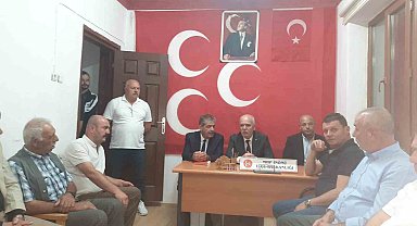 MHP İl Başkanı Candemir'den İnönü'ye ziyaret