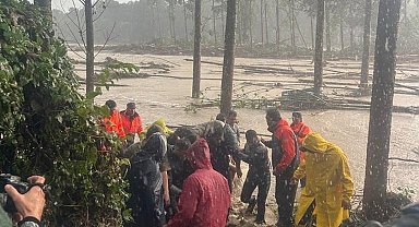 MSB: "Kırklareli'nde meydana gelen sel felaketi sonrası askeri personel ve arazi araçları görevlendirildi"