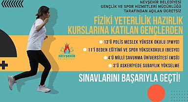 Nevşehir Belediyesinin kursuna katılan 31 genç sınavları başarıyla geçti