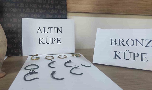 Nevşehir'de 26 parça tarihi eser ele geçirildi