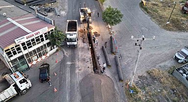 Nevşehir'de altyapı yenileme çalışmaları sürüyor
