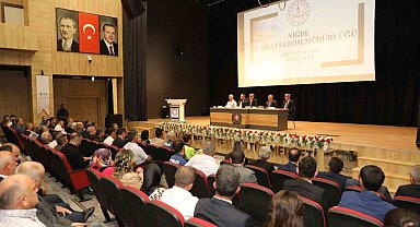 Niğde'de okul güvenliği toplantısı yapıldı
