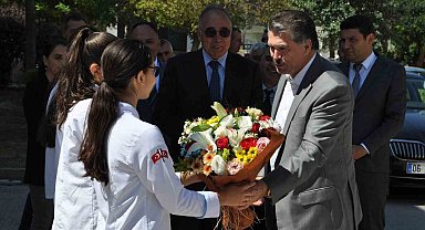 Odunpazarı Kaymakamı Gazi Mesleki ve Teknik Anadolu Lisesi'ni ziyaret etti
