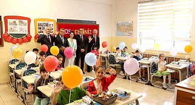 Okulla buluştular