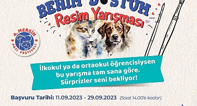 Patili dostlar çocukların hayal gücüyle resmedilecek
