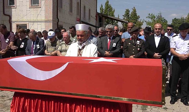 Piyade Uzman Çavuş Korkmaz'ın cenazesi Kırıkkale'de toprağa verildi