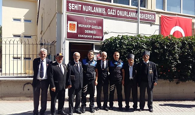 Polis ekiplerinde Gaziler Günü ziyareti