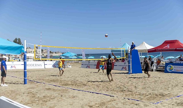 Probeach Tour Plaj Voleybolu Mersin etabı, Kızkalesi'nde başladı