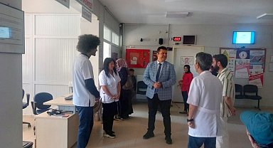 Prof. Dr. Uğur Bilge ilçe denetimlerine devam ediyor