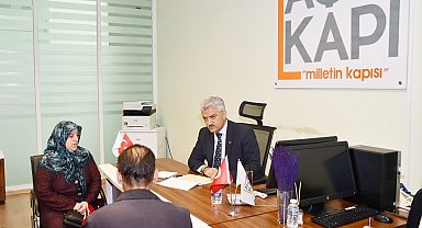 "Açık Kapı" masasına bu kez vali oturdu: Vatandaşların sorunları çözüme kavuşturuluyor