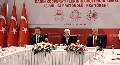 "Kadın Kooperatiflerinin Güçlendirilmesi İşbirliği Protokolü" yenilenerek 5 yıl daha uzatıldı