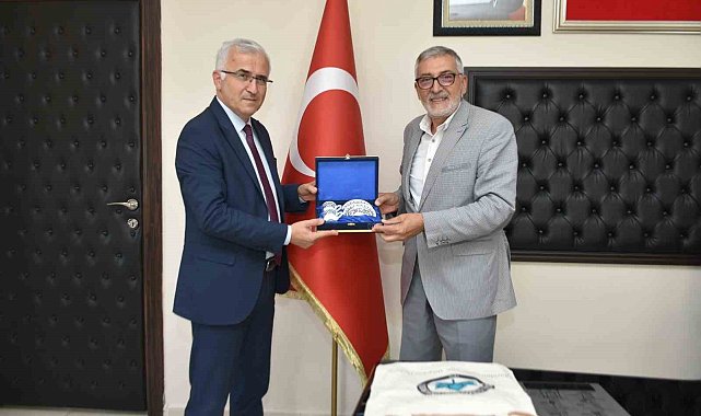 Rektör Çolak'tan, Başkan Bozkurt'a ziyaret