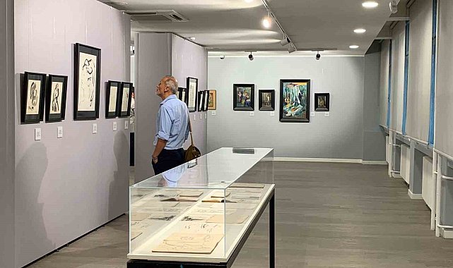 Ressam Zeki Faik İzer'in gün yüzüne çıkmamış eserleri Ankara'da sanatseverler ile buluştu