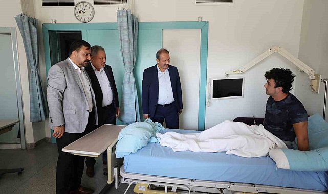 Sağlık-Sen Genel Başkanı Doğan gazilerle bir araya geldi