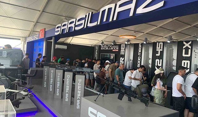 Sarsılmaz'ın ürün yelpazesi TEKNOFEST'te sergileniyor