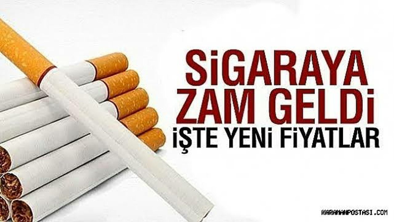 Sigaraya bir zam daha. Tiryakiler üzülecek