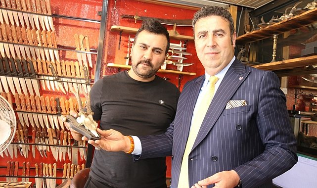 Sivas'a hızlı trenin gelmesine en çok sevinen Sivaslı bıçak ustaları olmuştu