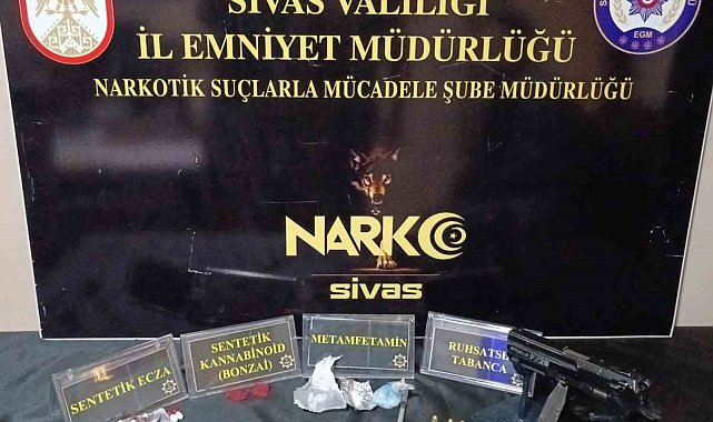 Sivas'ta uyuşturucuya geçit yok